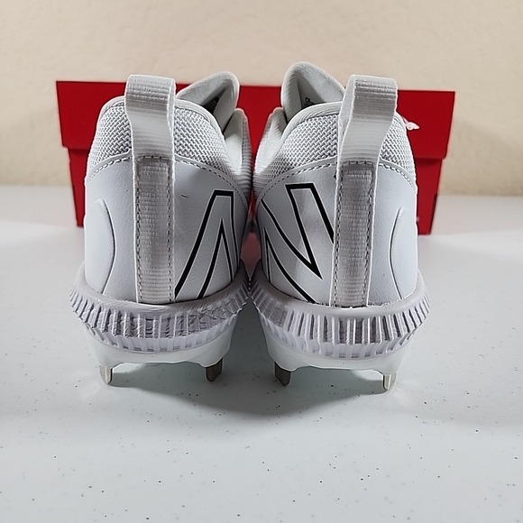 New Balance Baseball Cleats Mens 6.5 Wide White Fuel Cell 4040 v6 Trainer Shoes - Picture 5 of 10